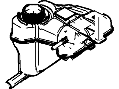Mercury AE5Z-8A080-A Tank Assy - Radiator Overflow