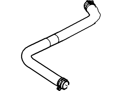 BB5Z-8260-A Ford Hose - Radiator Illustration 1 of 1