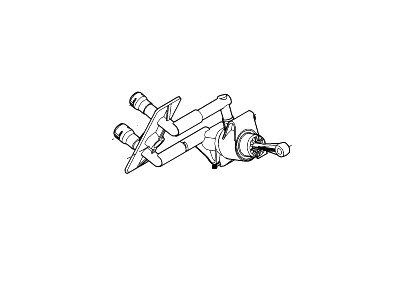 Ford 1M5Z-7A543-AA Master Cylinder Assembly
