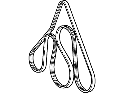 Ford F4SZ8620B V Belt