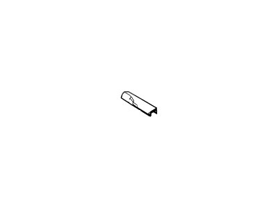 8C3Z-9941019-AB Ford Moulding, Driver Side Illustration 1 of 1