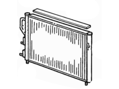 Mercury XW2Z-19712-AA Condenser Assembly