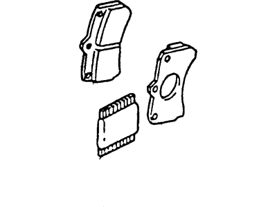 Mercury F7CZ2001BA Kit - Brake Shoe