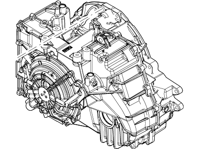 Lincoln DA5Z-7000-DRM Remanufactured Automatic Transmission Assembly
