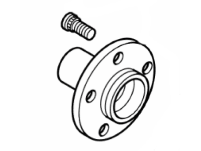 Mercury H2MZ-1104-T Hub Assy - Wheel