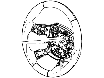 Ford CV6Z-3600-SA Wheel Assy - Steering