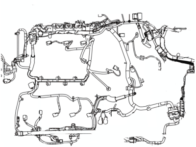 Ford 9E5Z-9D930-AA Wire Assembly - Jumper 9E5Z-9D930-AA Ford Wire Assembly - Jumper Illustration 1 of 1