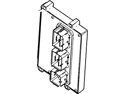 Mercury 8E5Z-12A650-LB Module - Engine Control - Eec V
