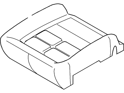 2L1Z-78632A22-BA Ford Pad, Front Illustration 1 of 1