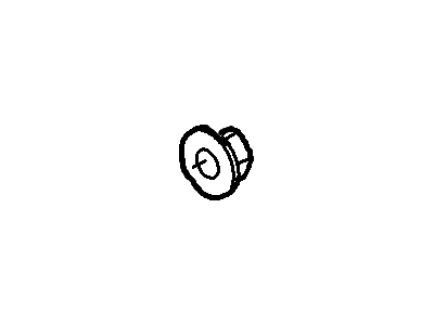 -N621939-S437 Ford Nut - Adjusting Screw Illustration 1 of 1
