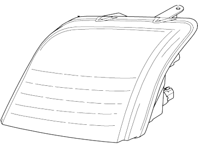 Ford 9T1Z-13008-A Headlamp Assembly, Driver Side 9T1Z-13008-A Ford Headlamp Assembly, Driver Side Illustration 1 of 1