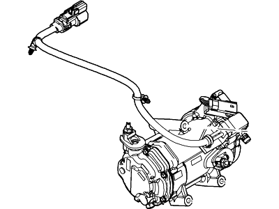 CV6Z-19703-D Ford Compressor Assembly Illustration 1 of 1