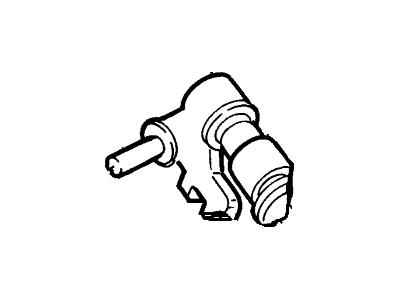 85WT-7L303-AB Ford Fork - Gear Shift Illustration 1 of 1