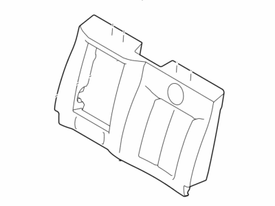 Ford DL3Z-1666601-HD Cover Assy - Rear Seat Back