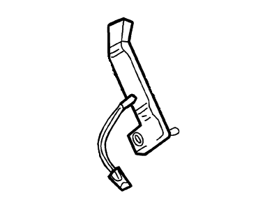 Ford F87Z-1061202-AAA Seat Belt Assembly, Passenger Side F87Z-1061202-AAA Ford Seat Belt Assembly, Passenger Side Illustration 1 of 1