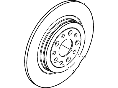 Lincoln AG1Z-2C026-A Disc - Brake