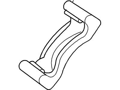 Ford 1L5Z-2C396-AA Bracket 1L5Z-2C396-AA Ford Bracket Illustration 1 of 1