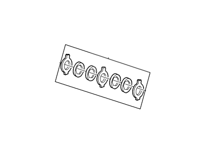 F75Z-4947-AB Ford Clutch Kit Illustration 1 of 1