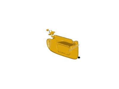 Ford HS7Z-5404104-UH Visor Assembly - Sun, Passenger Side HS7Z-5404104-UH Ford Visor Assembly - Sun, Passenger Side Illustration 1 of 1