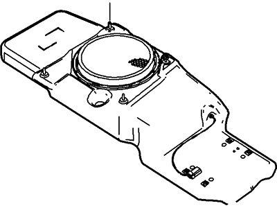 Ford 6W1Z-18808-AA Woofer, Center 6W1Z-18808-AA Ford Woofer, Center Illustration 1 of 1