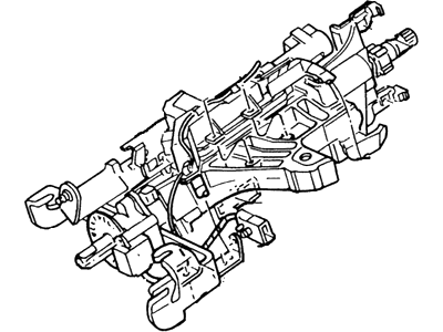 F5TZ-18124-B Ford Shock Absorber Assembly Illustration 1 of 1