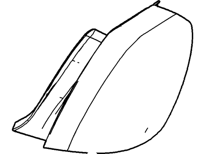 Ford 8A5Z-13405-A Lamp Assembly, Driver Side 8A5Z-13405-A Ford Lamp Assembly, Driver Side Illustration 1 of 1