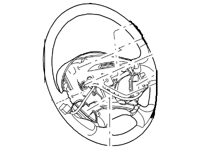 Lincoln 5W4Z-3600-DB Wheel Assembly - Steering