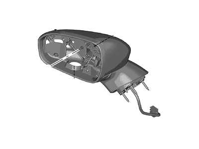 Ford FS7Z-17683-BB Mirror Assy - Rear View Outer