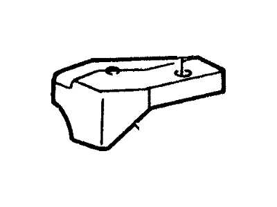 Mercury F5RZ17C945BB Reinforcement - Bumper Securing