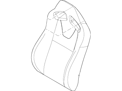 Ford DR3Z-7664417-CB Cover Assy - Seat Back