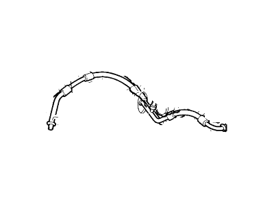 Ford YS4Z-19835-BA Tube Assembly YS4Z-19835-BA Ford Tube Assembly Illustration 1 of 1