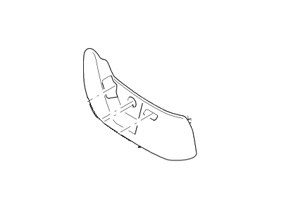Ford 3L1Z-7862186-AAA Shield Assembly, Passenger Side 3L1Z-7862186-AAA Ford Shield Assembly, Passenger Side Illustration 1 of 1