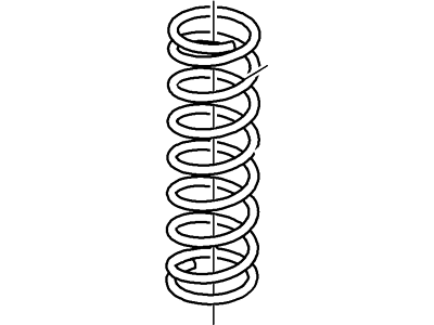 Ford 5S4Z-5B669-FA Spring - Rear 5S4Z-5B669-FA Ford Spring - Rear Illustration 1 of 1