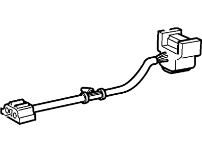XF1Z14401BA Ford Wiring Assembly - Main Illustration 1 of 1
