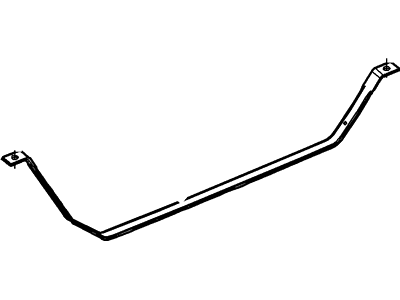 Ford 8G1Z-9092-B Strap Assembly - Fuel Tank, Driver Side 8G1Z-9092-B Ford Strap Assembly - Fuel Tank, Driver Side Illustration 1 of 1