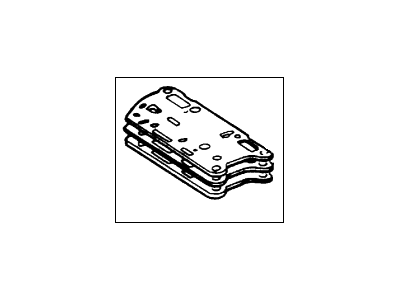 Ford YS4Z-7Z490-AA Plate YS4Z-7Z490-AA Ford Plate Illustration 1 of 1