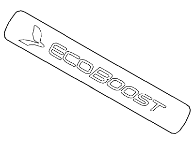 BB5Z-7842528-A Ford Name Plate Illustration 1 of 1