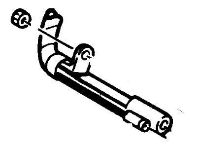 Ford Focus Battery Cable - YS4Z-14301-JB