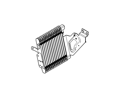 Ford Engine Oil Cooler - DR3Z-6A642-B