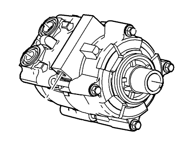 Ford 4C3Z-19V703-AA Compressor Assy