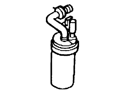 Mercury F2CZ19C836A Accumulator Assembly - Air Conditioning