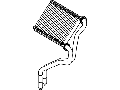Lincoln AE9Z-18476-A Core Assy - Heater