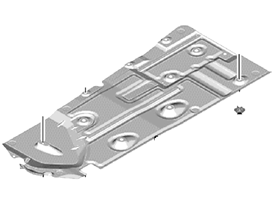 CV6Z-5811782-B Ford Deflector, Driver Side Illustration 1 of 1