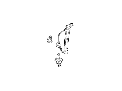 Ford 8L8Z-7823200-A Regulator Assembly, Passenger Side 8L8Z-7823200-A Ford Regulator Assembly, Passenger Side Illustration 1 of 1