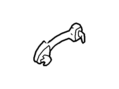 Ford 2L8Z-7822404-AAA Handle Assembly - Door - Outer 2L8Z-7822404-AAA Ford Handle Assembly - Door - Outer Illustration 1 of 1