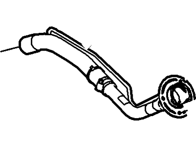 Ford 8C3Z-9034-B Pipe - Fuel Filler 8C3Z-9034-B Ford Pipe - Fuel Filler Illustration 1 of 1