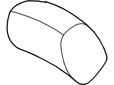BL3Z-18610A62-EB Ford Cover - Headrest - Roll Type Illustration 1 of 1