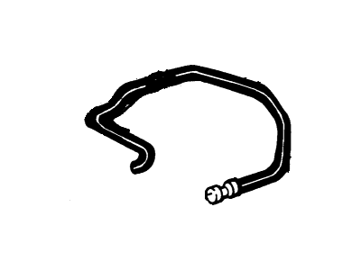 4C2Z-18472-LA Ford Hose - Heater Water Illustration 1 of 1