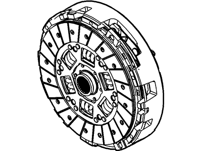 Ford BR3Z-7B546-A Clutch Assy