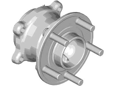 Ford DV6Z-1104-A Hub Assy - Wheel
